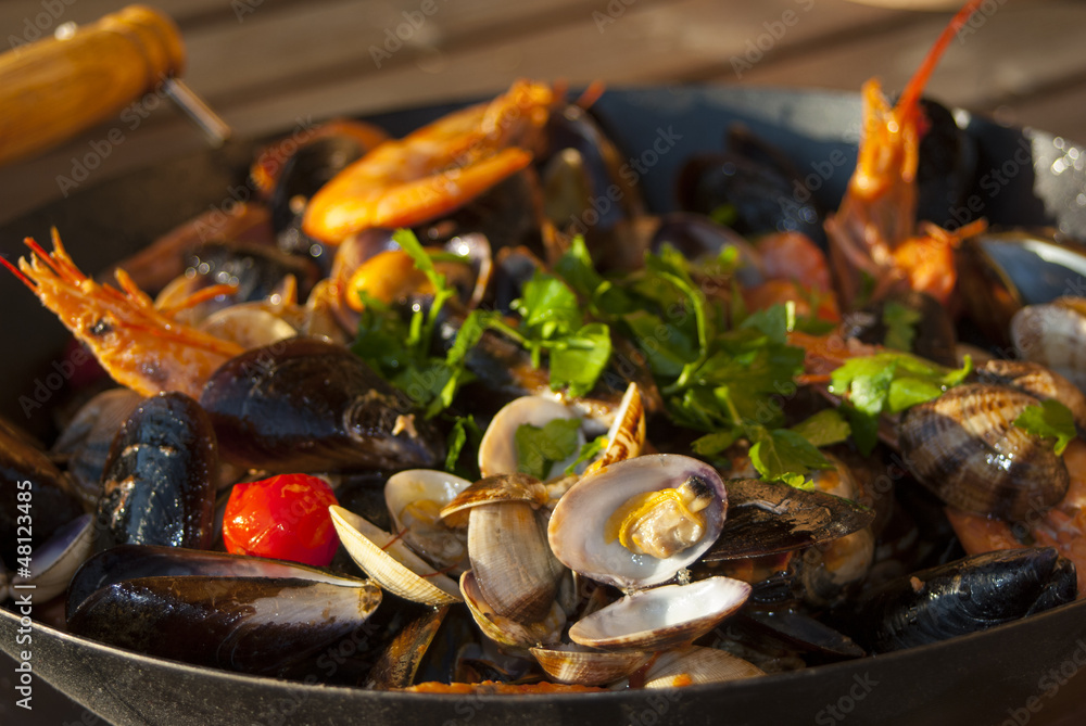 seafood sautè seafood sautè