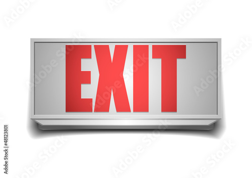 exit sign