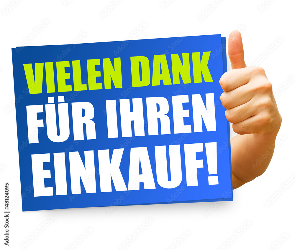 Vielen Dank für Ihren Einkauf! Button, Icon Stock Illustration Adobe Stock