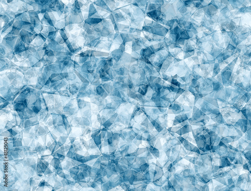 Abstract shattered glass background