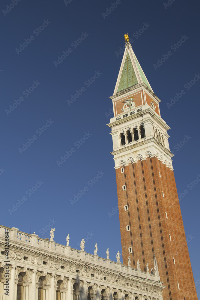 Campanila tower in San Marco (Venice)