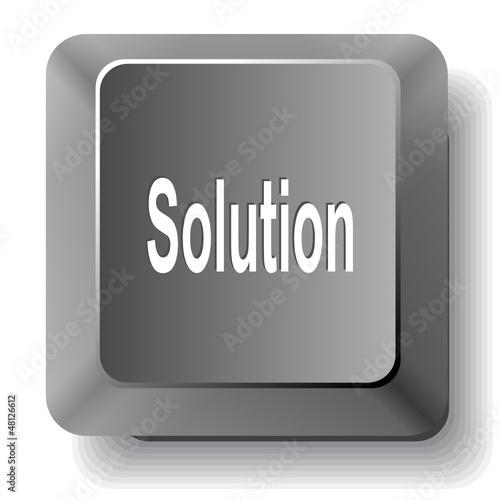 Solution. Vector computer key.