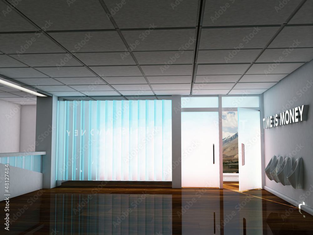empty modern office empty modern office
