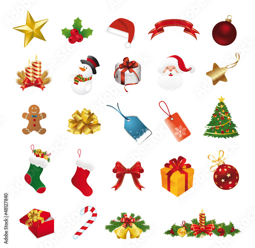 Icones et picto de Noël