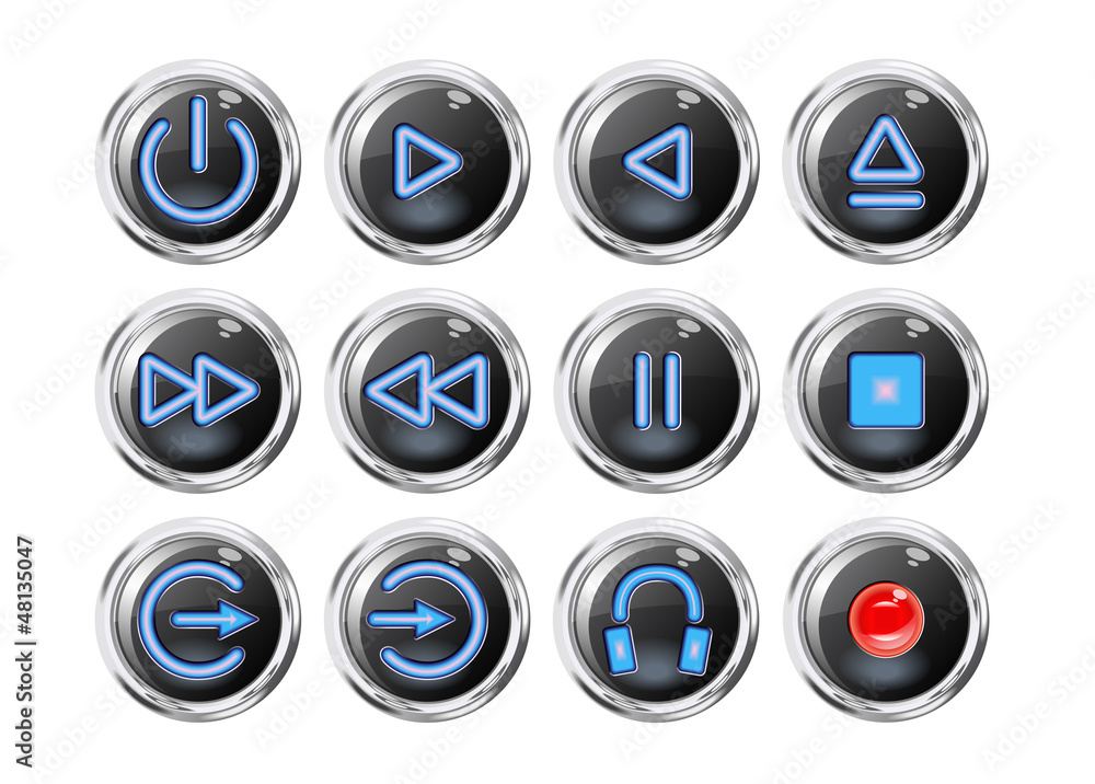 Button's set. Button's set.