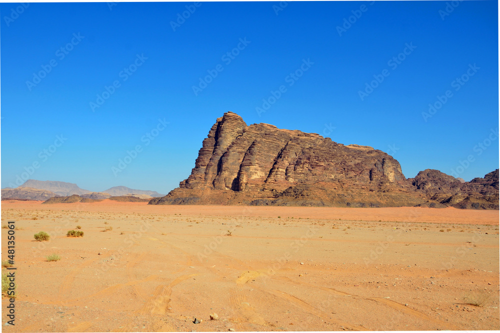 Seven Pillars of Wisdom in Wadi Rum,Jordan Seven Pillars of Wisdom in Wadi Rum,Jordan