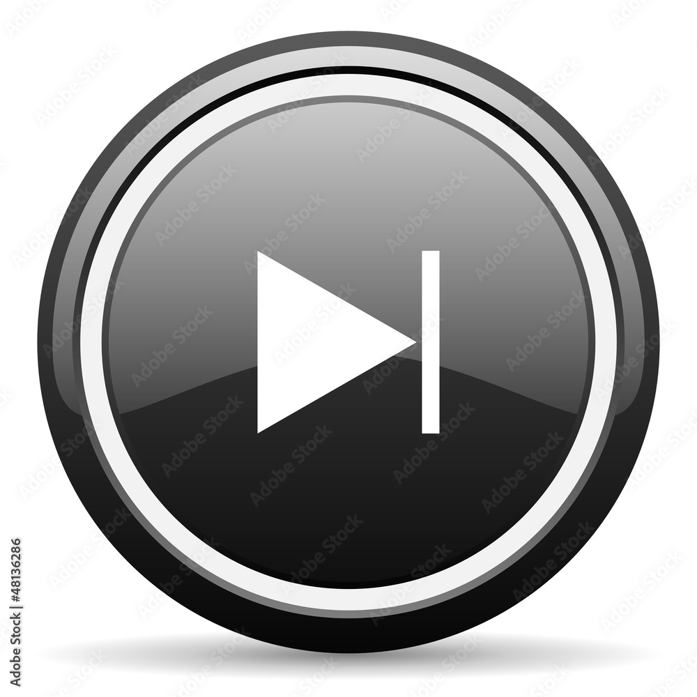 next black glossy icon on white background next black glossy icon on white background