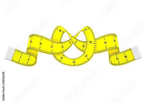 Cartoon measuring tape