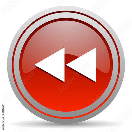 Free Download scroll red glossy icon on white background - GFXLoad