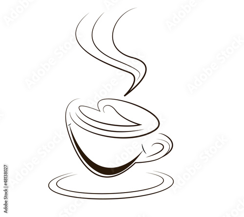 coffee cup sketch
