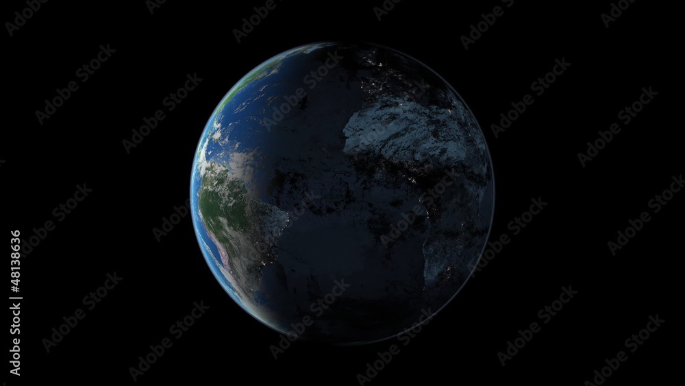 Day & Night from space (Seamless) Day & Night from space (Seamless)