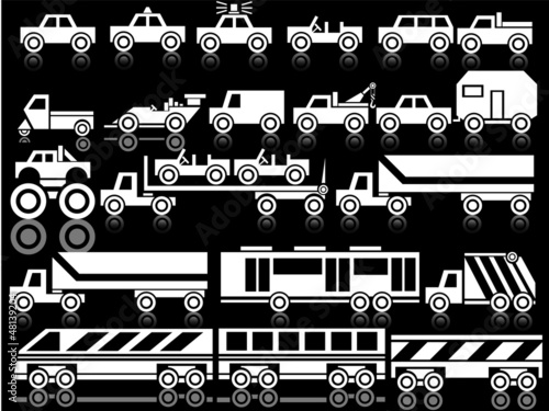 VARIOUS  VEHICLES WHITE