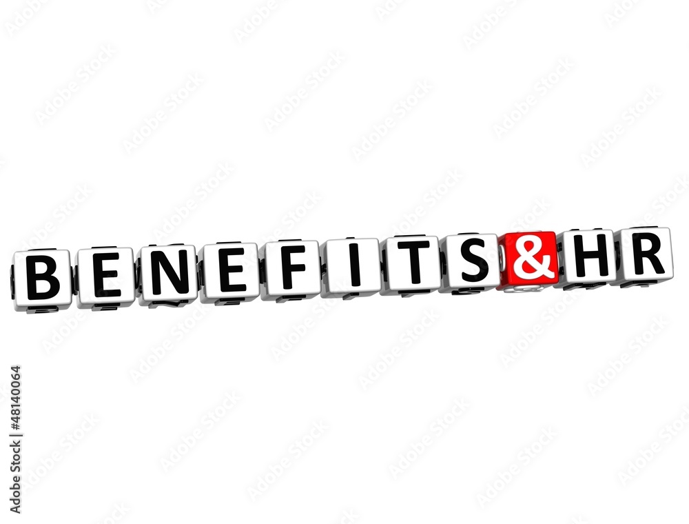 3D Benefits And HR Button Click Here Block Text