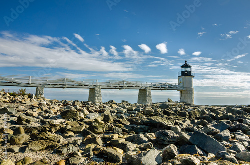 Marshall Point Lighthouse on Port Clyde Harbour photo