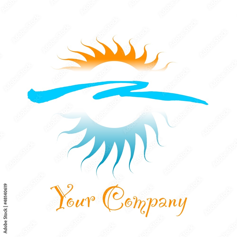 Obraz premium abstract logo