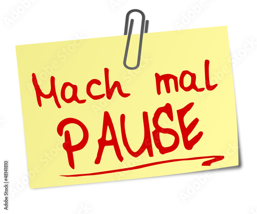 Pause Post It  #130102-svg01