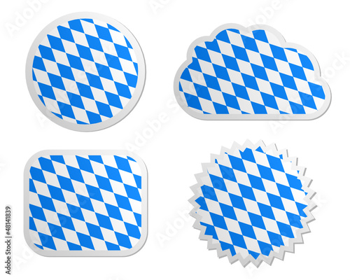 Fahne Bayern Sticker