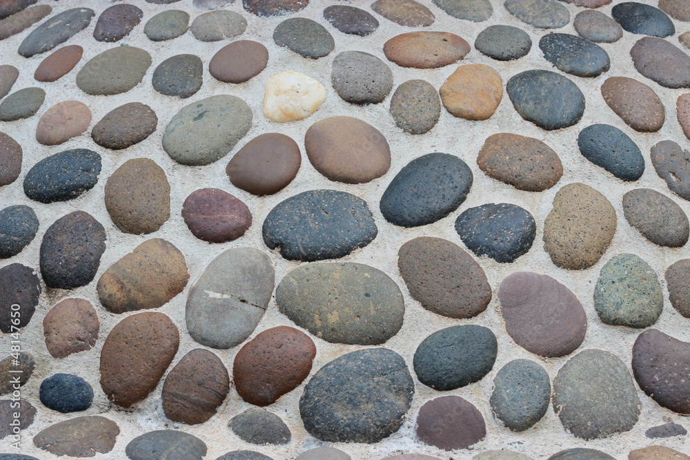 background from different round stones background from different round stones