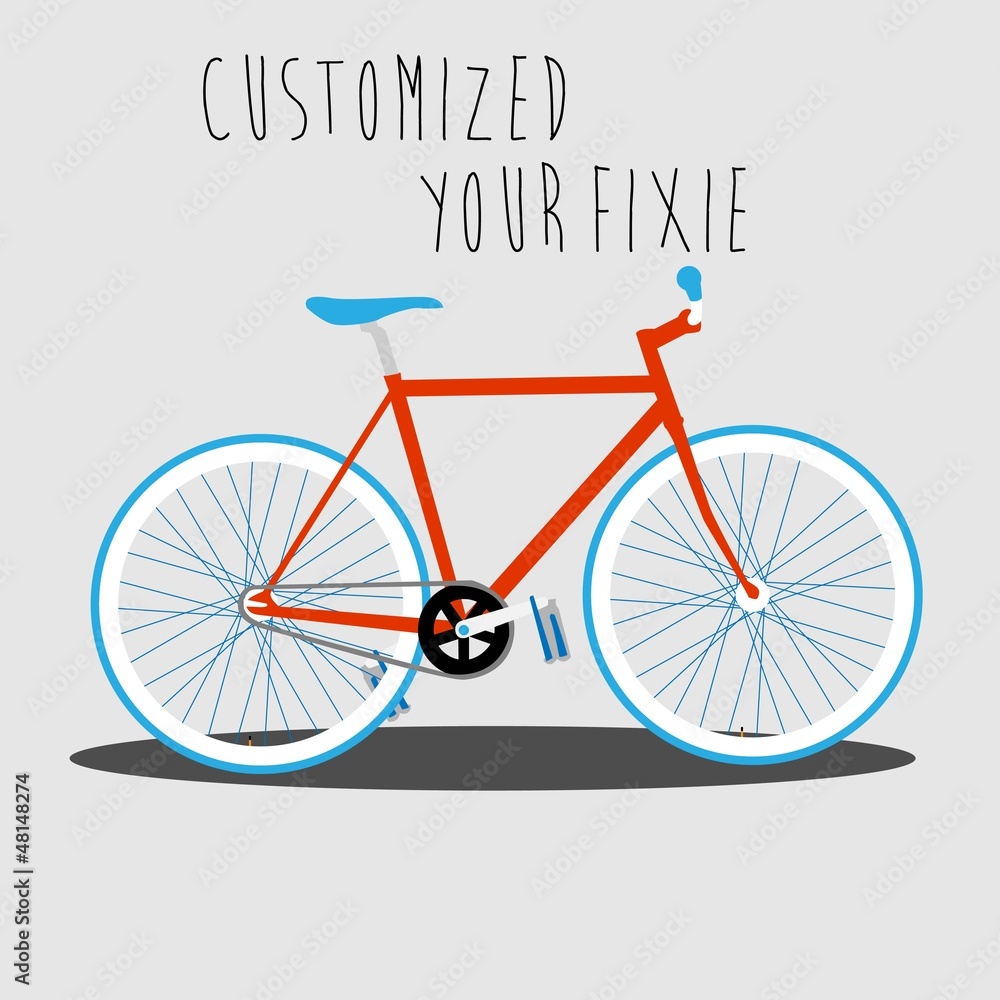 Customized your fixie 1 Customized your fixie 1