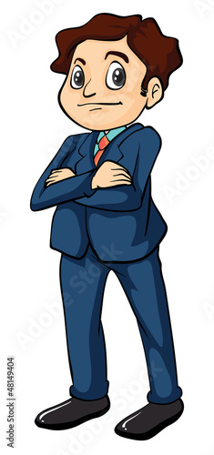 A smiling man