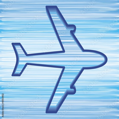 Airplane symbol