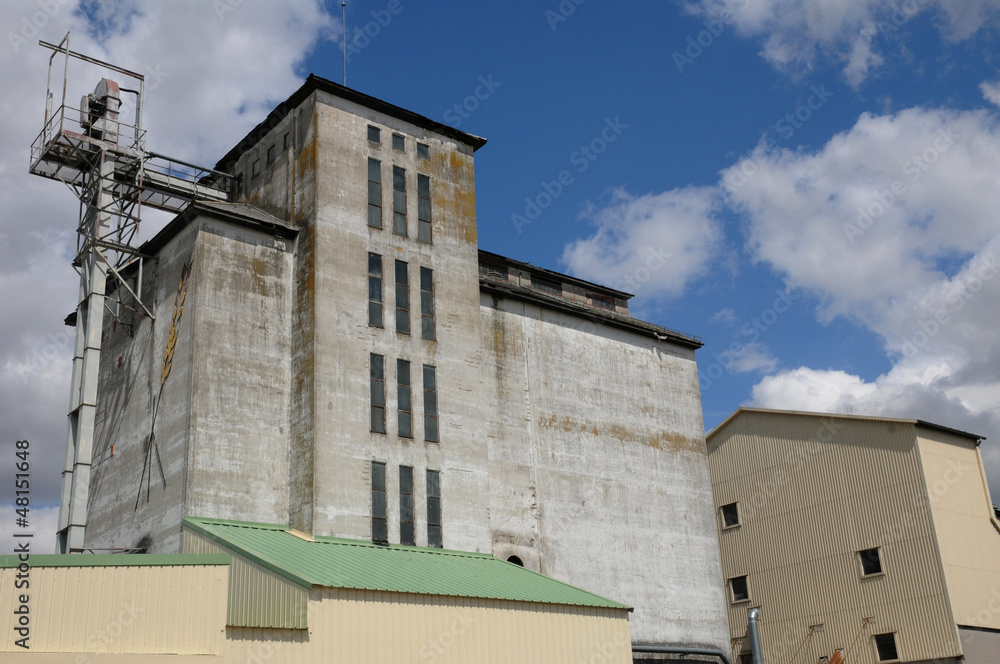 France, a silo in Les Yvelines