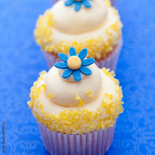 Plakat Flower cupcakes