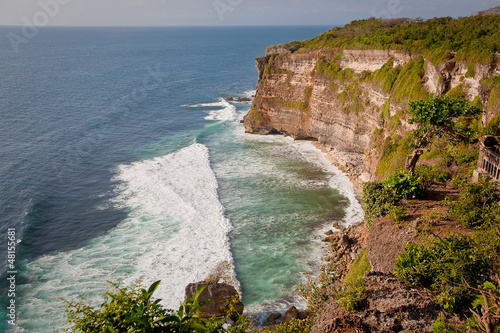 Coast of Indian ocean Bali, Indonesia