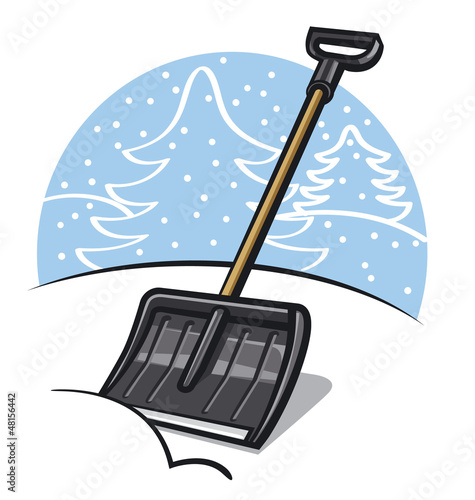 snow shovel