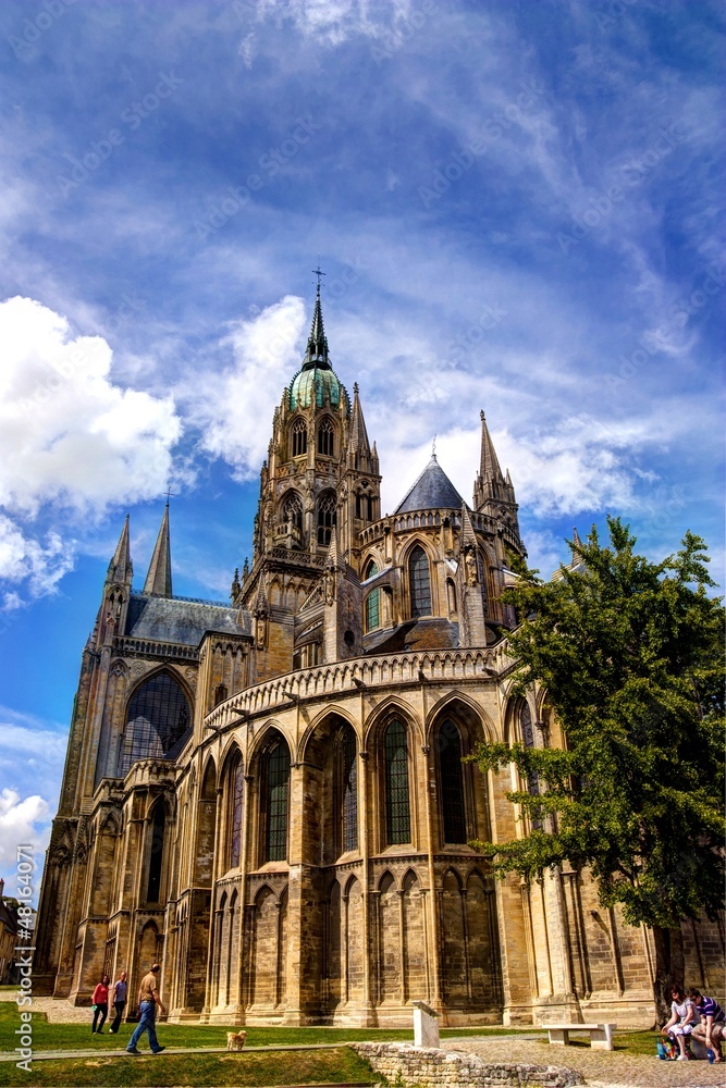 Fototapeta premium Cattedrale di Bayeux - Normandia