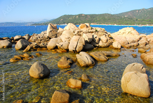 les plages de Porticcio, Corse