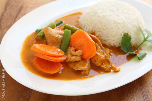 Thai Red Curry Chicken