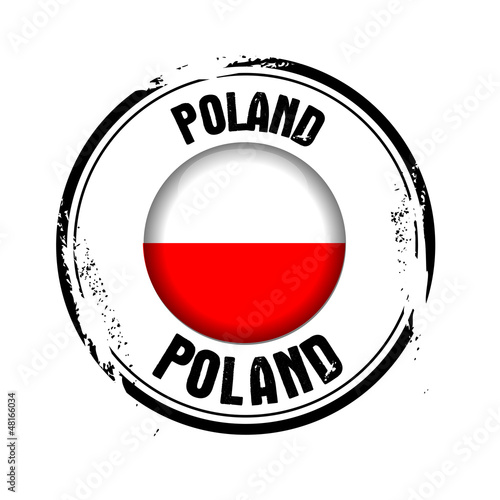 timbre Pologne #48166034