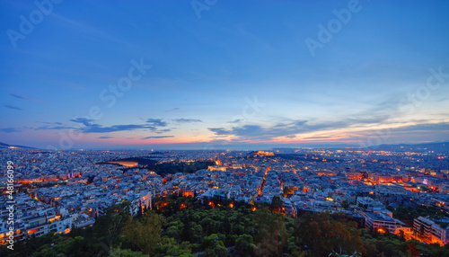 Athens after sunset © elxeneize