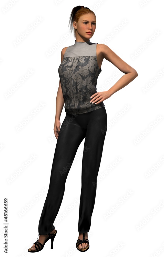 Fototapeta premium Geschäftsfrau