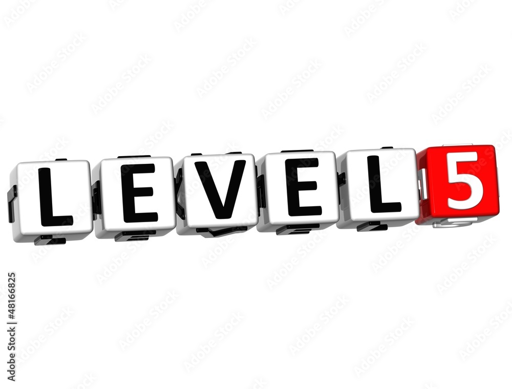 3D Level Button Click Here Block Text 3D Level Button Click Here Block Text