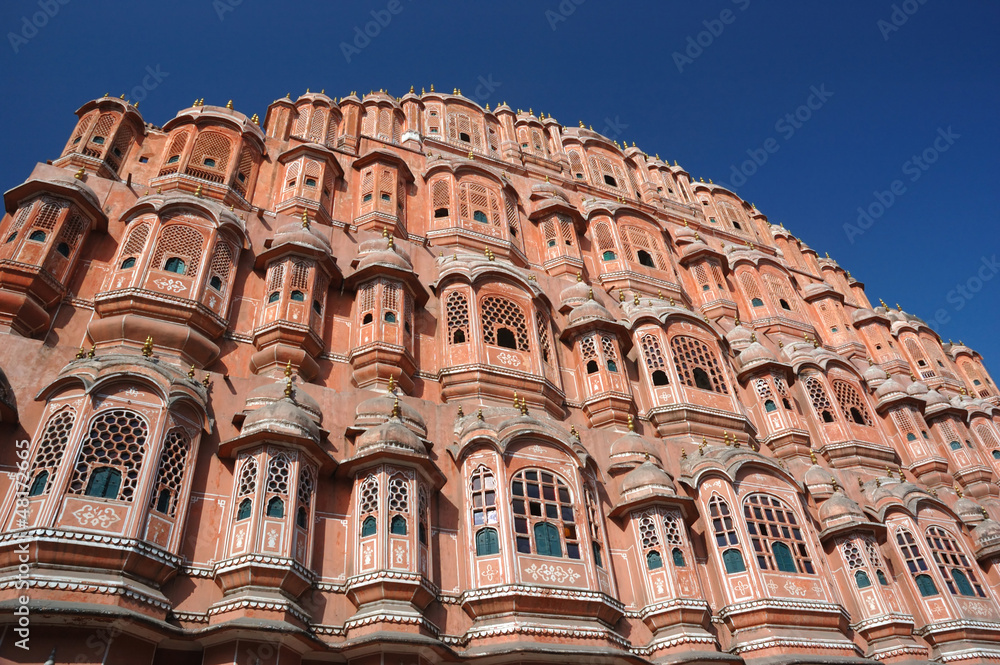 Famous Palace of winds or Hawa Mahal in Jaipur,Rajasthan,India