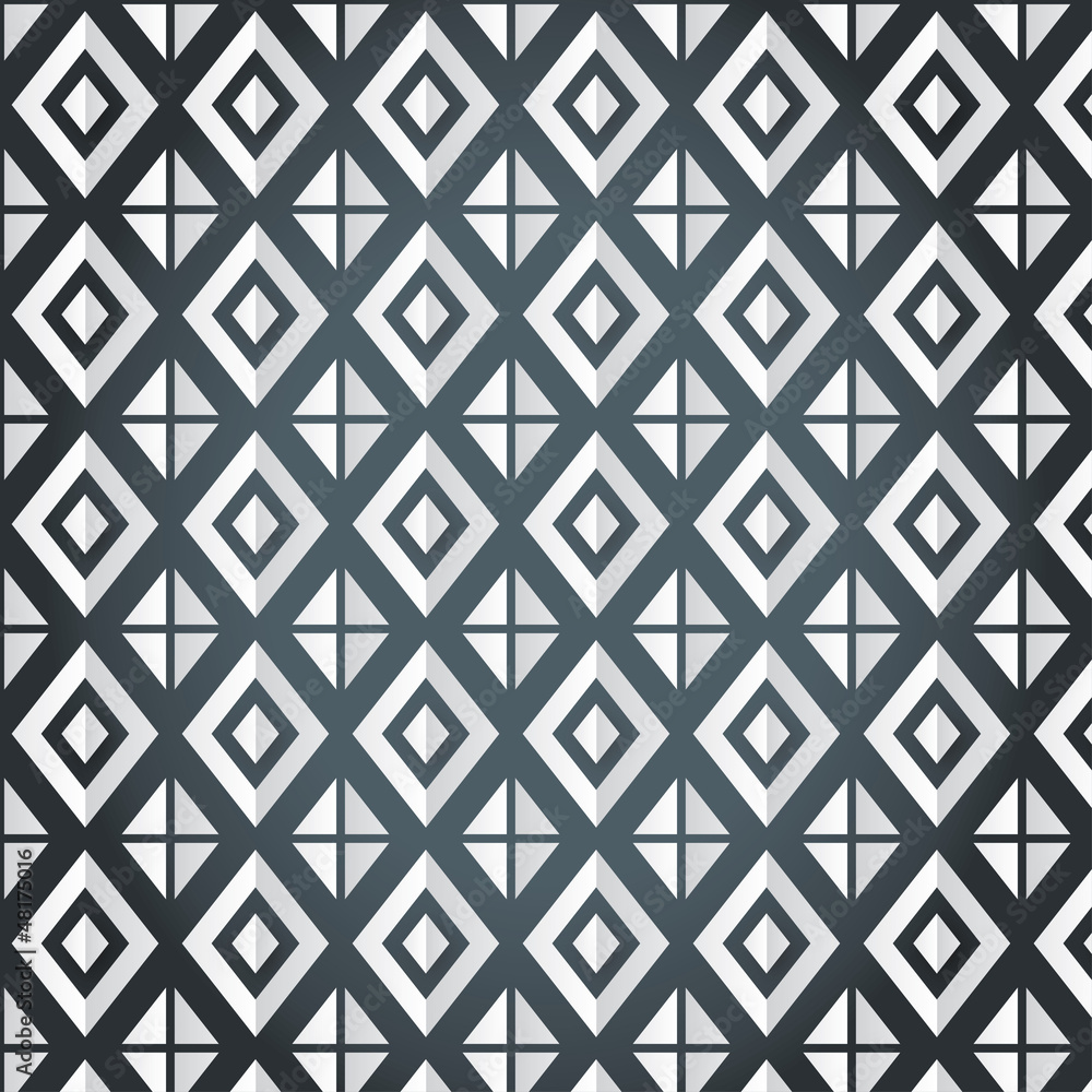 Texture of rhombus on a gray background Texture of rhombus on a gray background