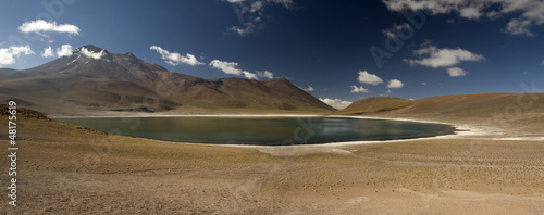 Lagoon altiplanica, Atacama photo