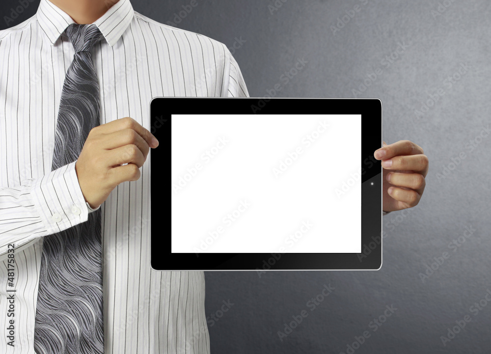 touch- tablet in hands touch- tablet in hands