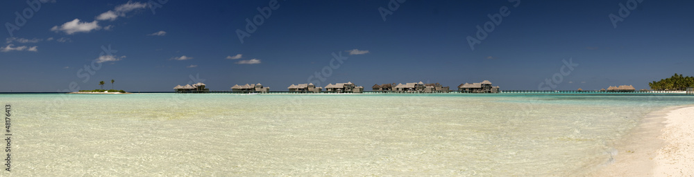 Obraz premium Maldivian sea