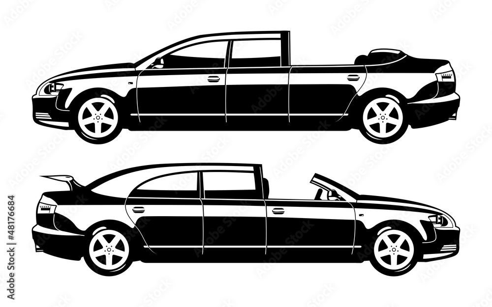 Obraz premium illustration of car