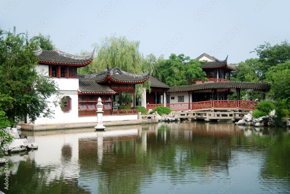 Chinese landscape panorama Chinese landscape panorama