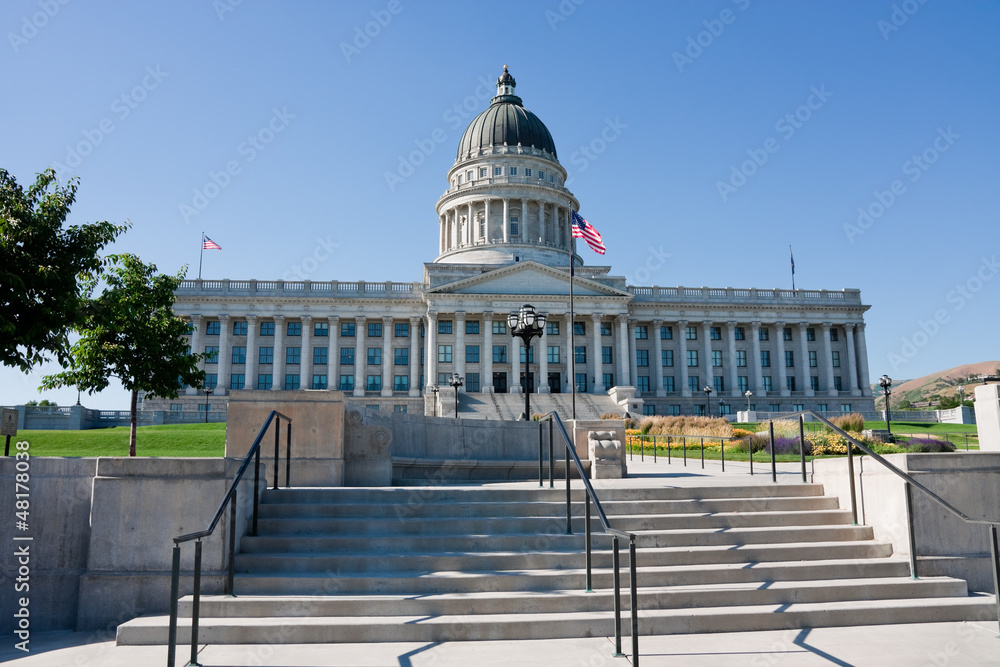 State Capitol Building in Salt Lake City, Utah