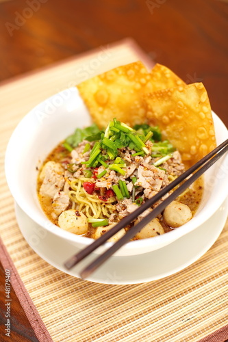 Thai spicy noodle