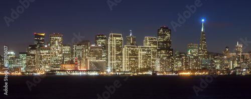 San Francisco Skyline from Treasure Island © nstanev