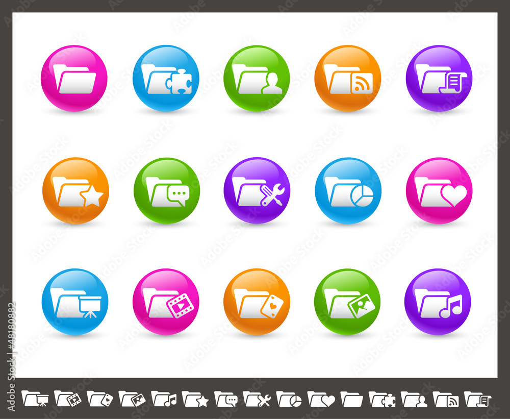 Folder Icons - 2 of 2 // Rainbow Series Folder Icons - 2 of 2 // Rainbow Series