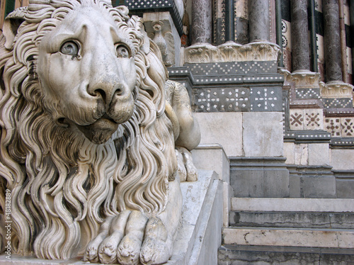 Slika na platnu Genoa San Lorenzo Cathedral