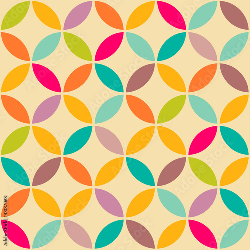 Vintage abstract seamless pattern
