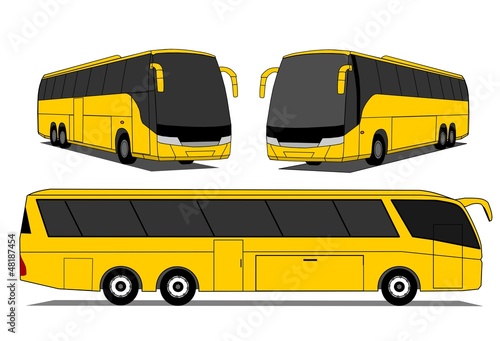 Coach bus